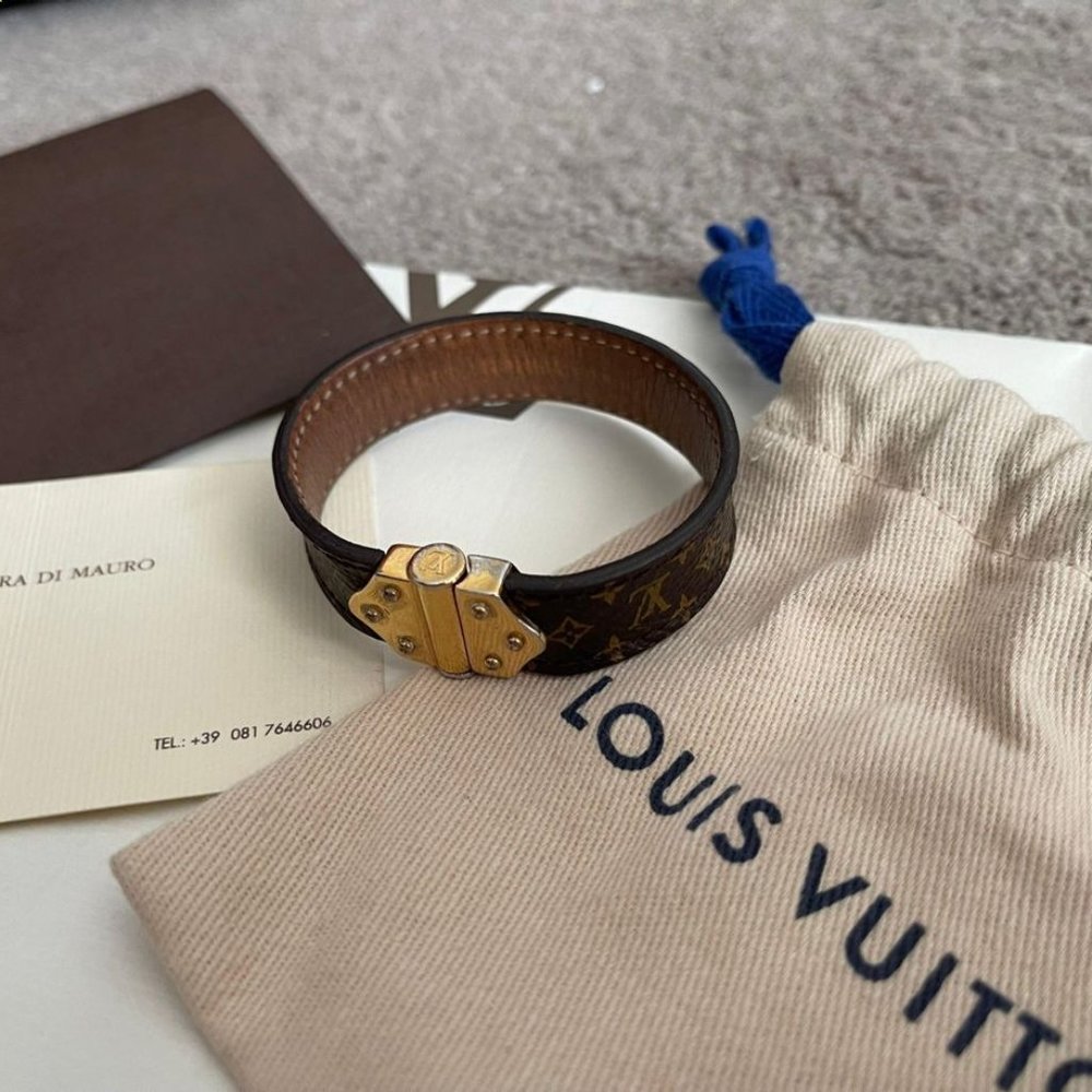 Louis Vuitton Authentic Nano Monogram Bracelet - Picture 1 of 2